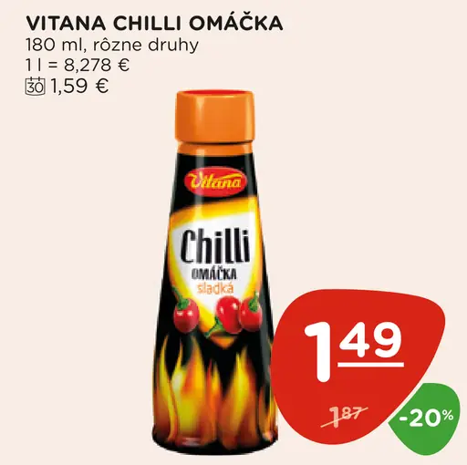 Vitana Chilli omáčka