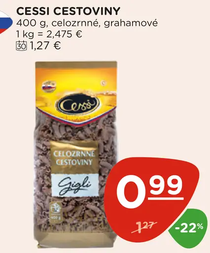 Cessi cestoviny