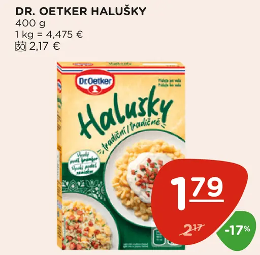 Dr. Oetker halušky