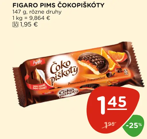 Figaro Pims čokopiškóty