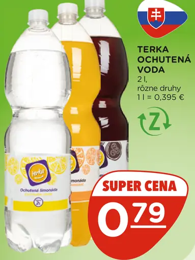 Terka ochutená voda