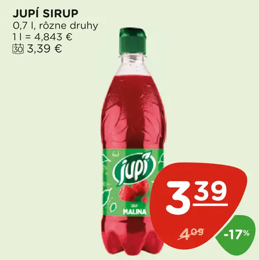 Jupí sirup