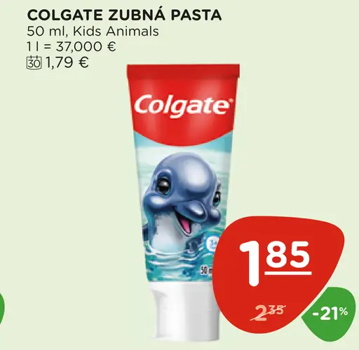 Colgate Zubná Pasta Kids Animals