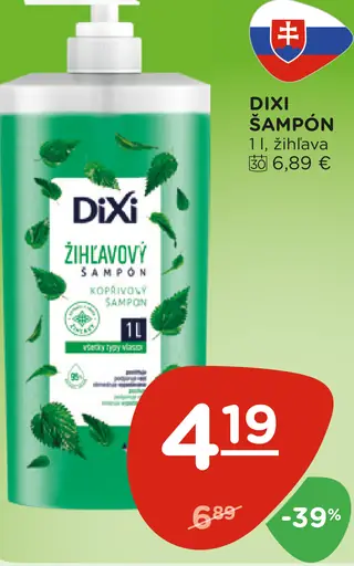 Dixi Šampón Žihľava