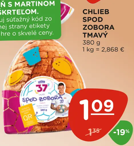 Chlieb Spod Zobora Tmavý