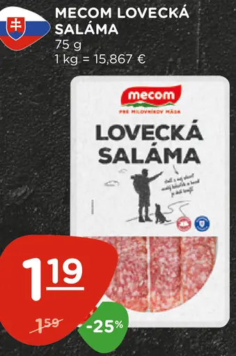 Mecom Lovecká saláma