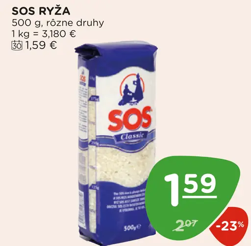 SOS ryža