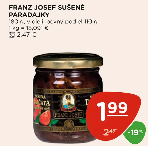 Franz Josef Sušené Paradajky