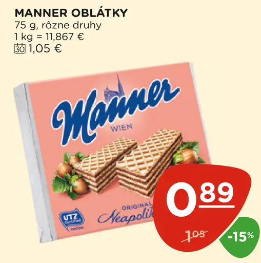 Manner oblátky