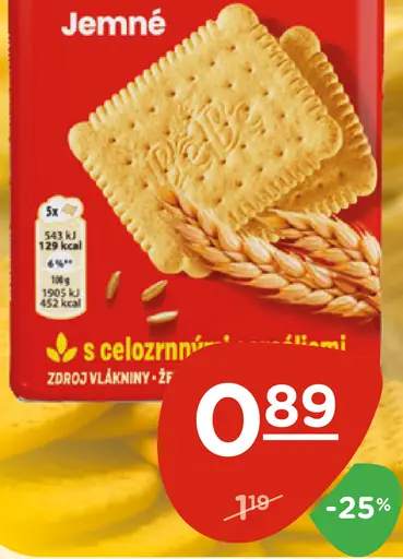Opavia BeBe Rodinné jemné sušienky