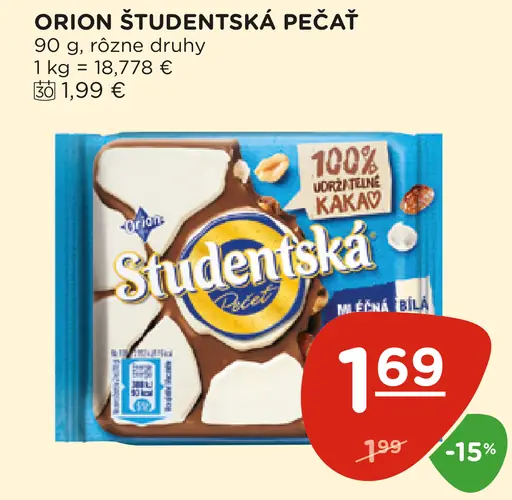 ORION ŠTUDENTSKÁ PEČAŤ
