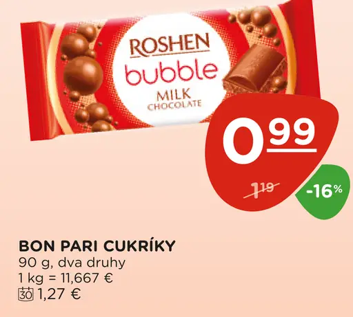 BON PARI cukríky