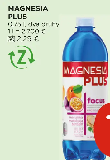 Magnesia Plus rôzne druhy