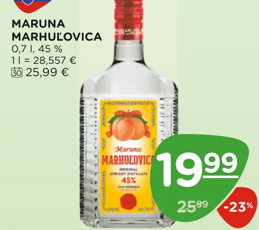 Maruna marhuľovica okrúhla