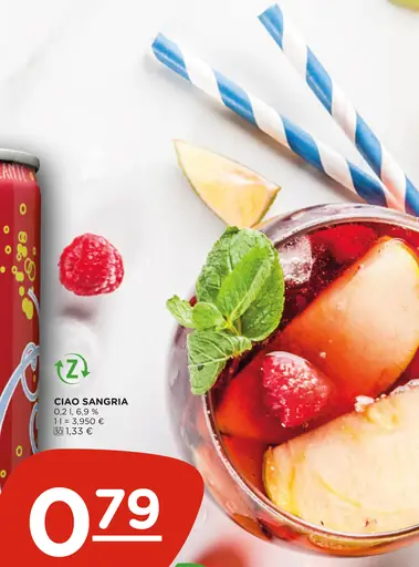 Ciao sangria plechovka