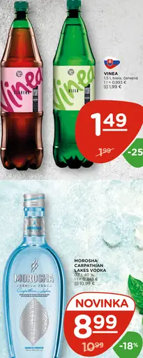 Vinea biela/červená