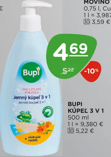 Bupi Kúpeľ 3 v 1
