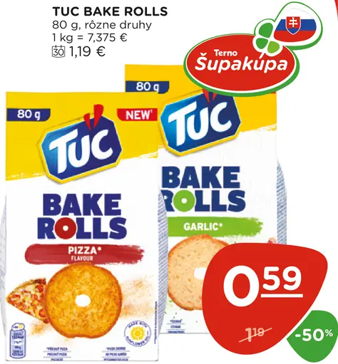 Tuc Bake Rolls
