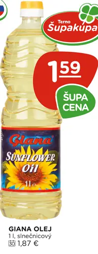 Giana olej slnečnicový