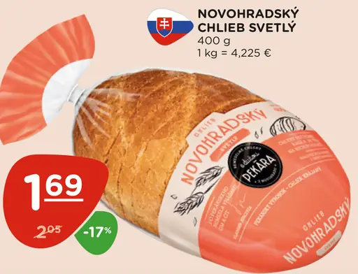 Novhradský chlieb svetlý