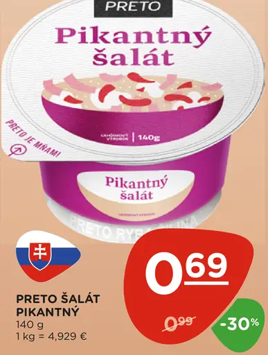 Šalát pikantný