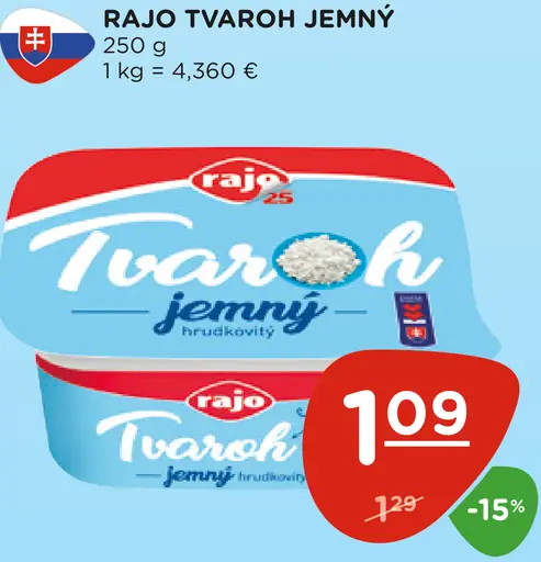 Rajo Tvaroh jemný