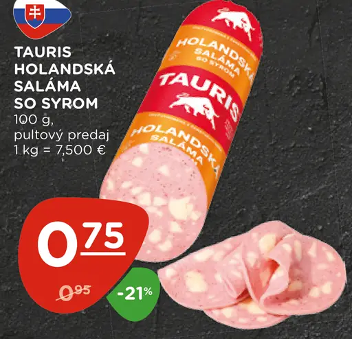 Tauris Holandská saláma so syrom