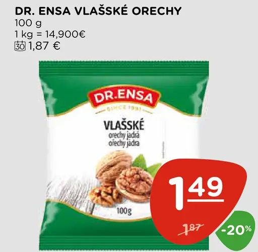 Dr. Ensa vlašské orechy