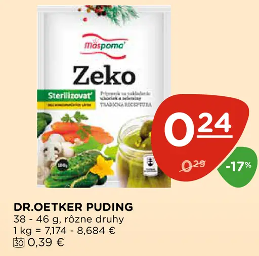Dr. Oetker puding