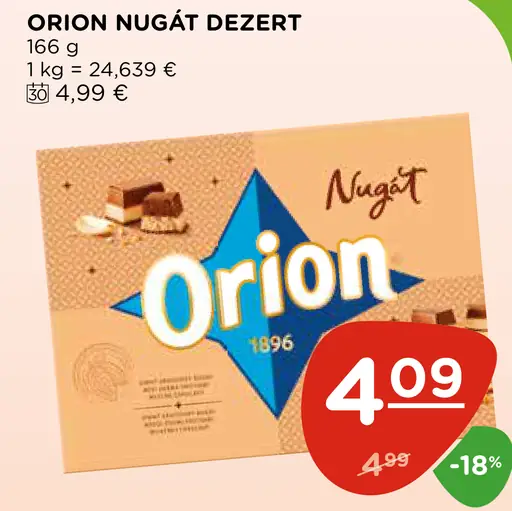Orion Nugát Dezert