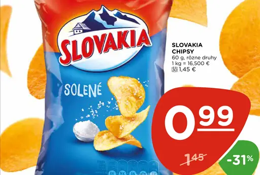 SLOVAKIA Chipsy