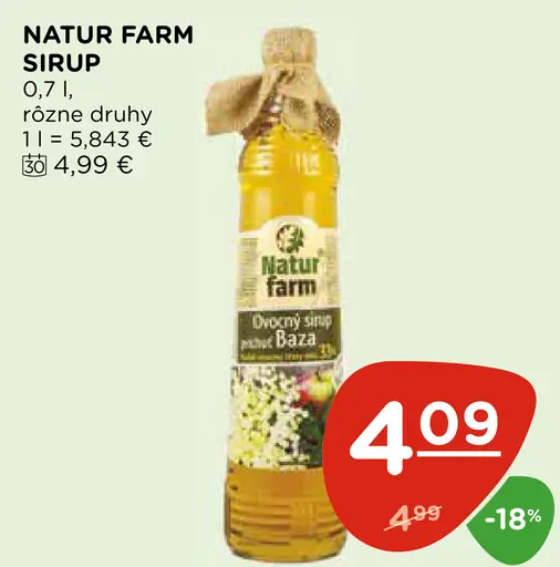 Natur farm sirup