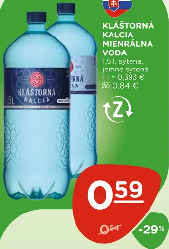 Kláštorná minerálna voda