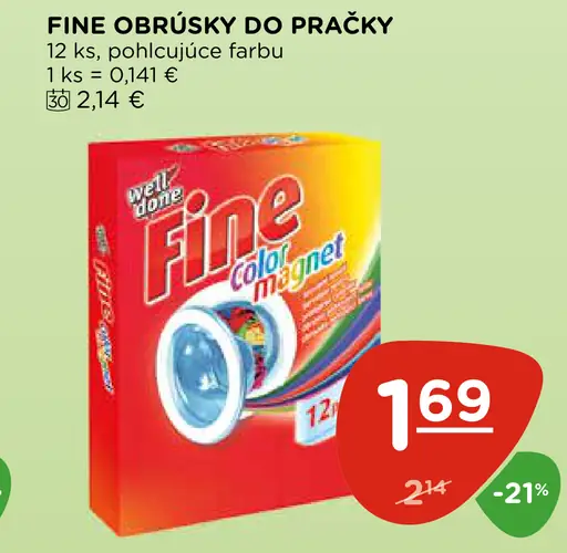 Fine obrúsky do práčky