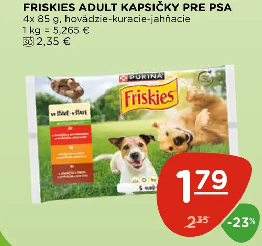 Friskies adult kapsičky pre psa