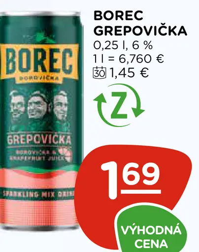 Borec Grepovička