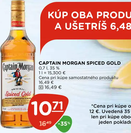 Captain Morgan Original Spiced Gold