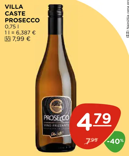 Villa Caste prosecco