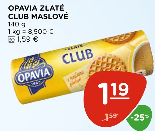 Opavia Zlaté Club Maslové