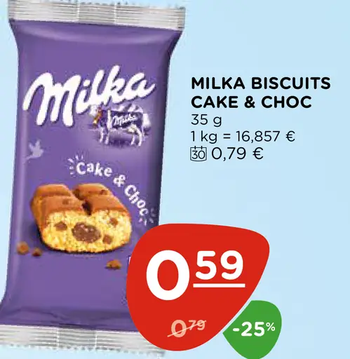 MILKA Biscuits Cake & Choc