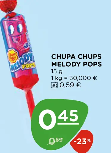 Chupa Chups Melody Pops lízanka
