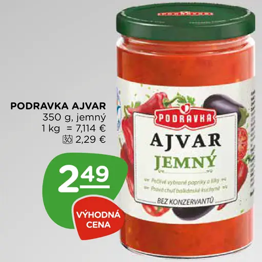 Podravka Ajvar jemný