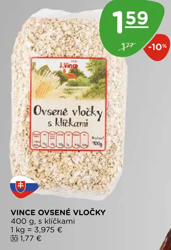 Vince Ovsené vločky