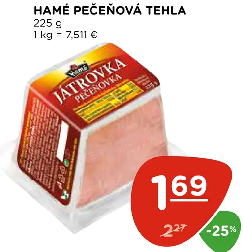 Hamé pečeňová tehla