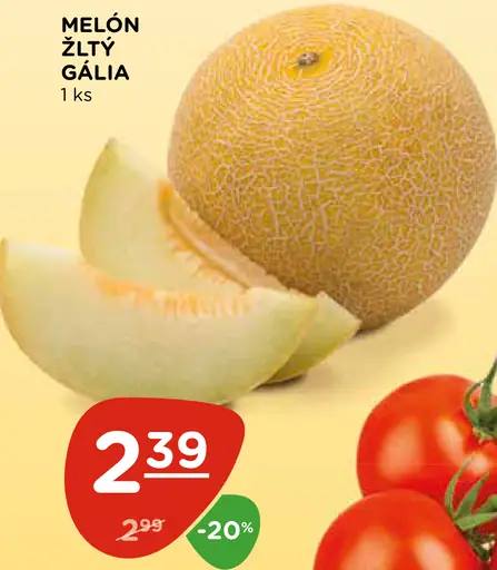 Melón žltý