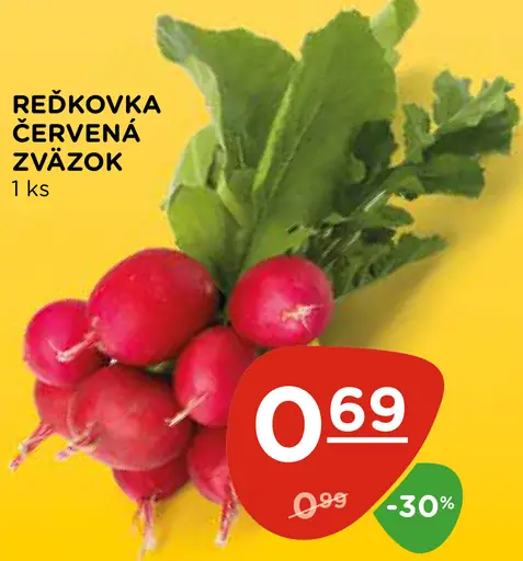 Reďkovka červená zväzok