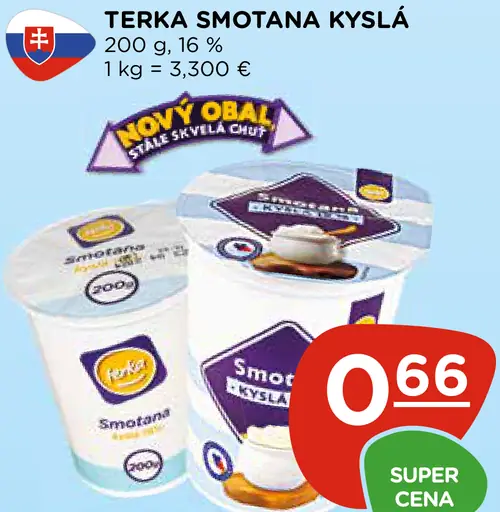 Terka smotana kyslá