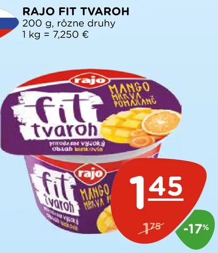 Rajo Fit tvaroh