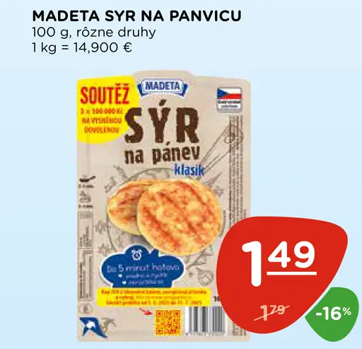 Madeta Syr na panvicu