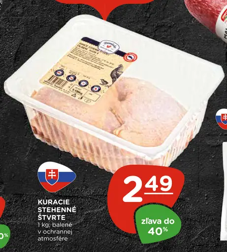 Kuracie stehenné štvrte